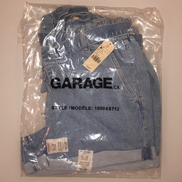 GARAGE Paperbag Cotton Short - Picture 2 of 5